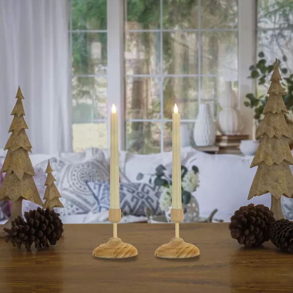 National Tree Company HGTV Home Collection 2 Heritage Flameless LED Window Candles with Remote NaturalNational Tree Company HGTV Home Collection 2 Heritage Flameless LED Window Candles with Remote Natural