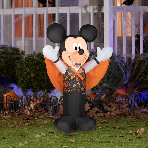 National Tree Company Inflatable Decoration Black Vampire Mickey Mouse Self Inflating Plug in Halloween Collection 42 InchesNational Tree Company Inflatable Decoration Black Vampire Mickey Mouse Self Inflating Plug in Halloween Collection 42 Inches