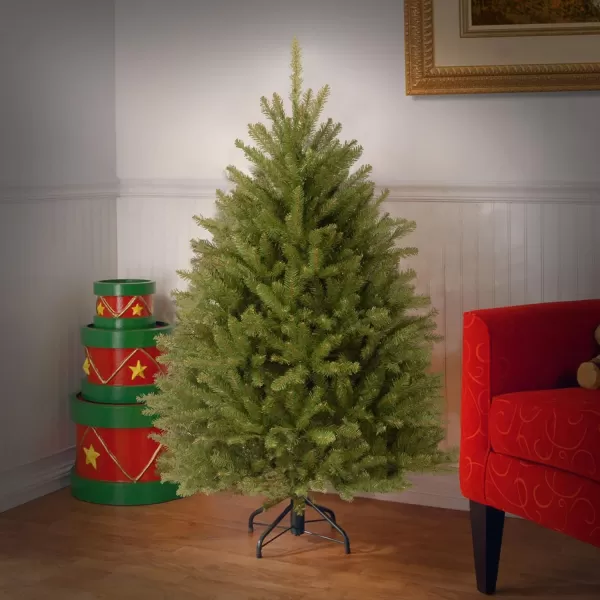 National Tree Company PreLit Artificial Mini Christmas Tree Green Dunhill Fir White Lights Includes Stand 45 FeetNational Tree Company PreLit Artificial Mini Christmas Tree Green Dunhill Fir White Lights Includes Stand 45 Feet