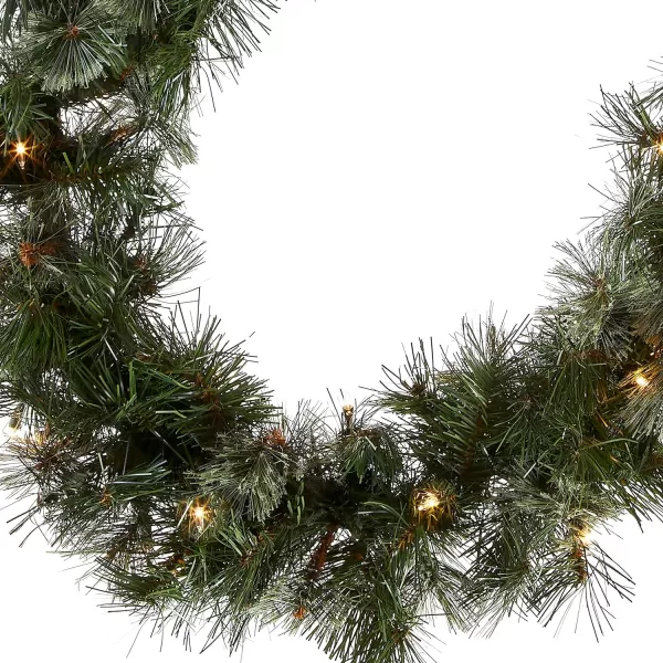 National Tree Company lit Artificial Christmas Garland Includes PreStrung White Lights  Wispy Willow9 ftNational Tree Company lit Artificial Christmas Garland Includes PreStrung White Lights  Wispy Willow9 ft