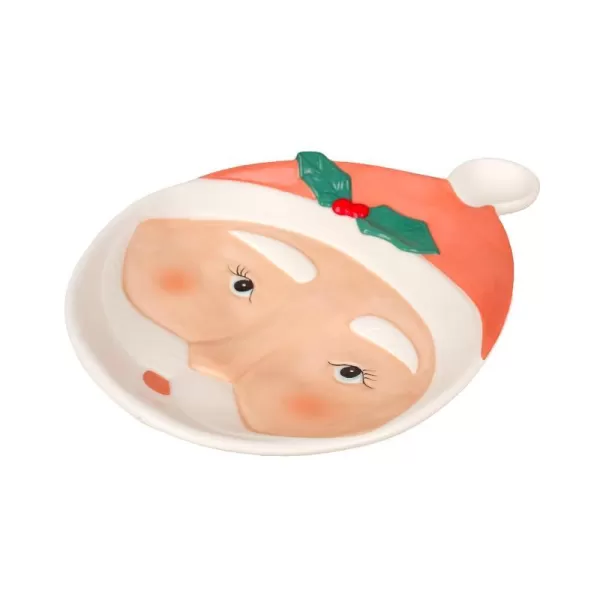 HGTV Home Collection 145 Santa Platter BlushHGTV Home Collection 145 Santa Platter Blush