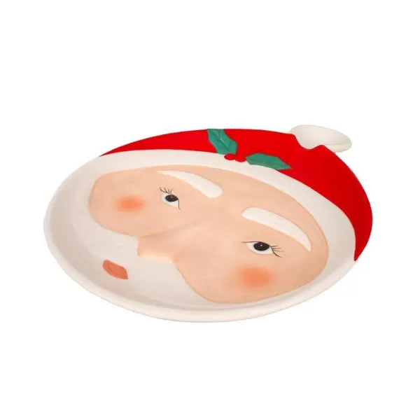 HGTV Home Collection 145 Santa Platter RedHGTV Home Collection 145 Santa Platter Red