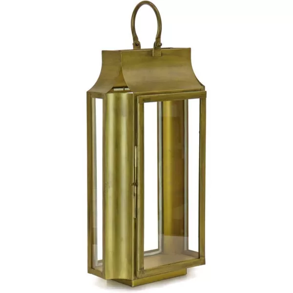 HGTV Home Collection Slim Lantern Christmas Themed Home Decor Medium Gold 22 inHGTV Home Collection Slim Lantern Christmas Themed Home Decor Medium Gold 22 in