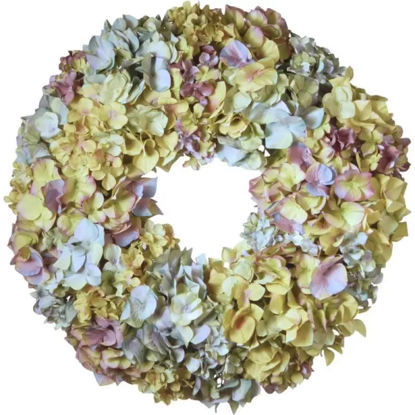 National Tree 18 Inch Floral Wreath with Mixed Hydrangea Flowers RASWL4184801National Tree 18 Inch Floral Wreath with Mixed Hydrangea Flowers RASWL4184801