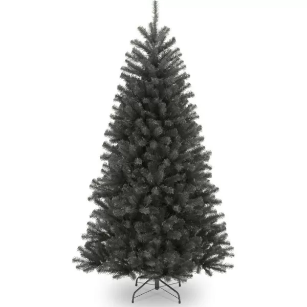 National Tree Company Artificial Full Christmas Tree Black North Valley Spruce Includes Stand 65 Feet65 ft