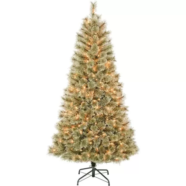 National Tree Company First Traditions PreLit Arcadia Pine Cashmere Christmas Tree Clear Incandescent Lights Plug in 6 ft6 feet