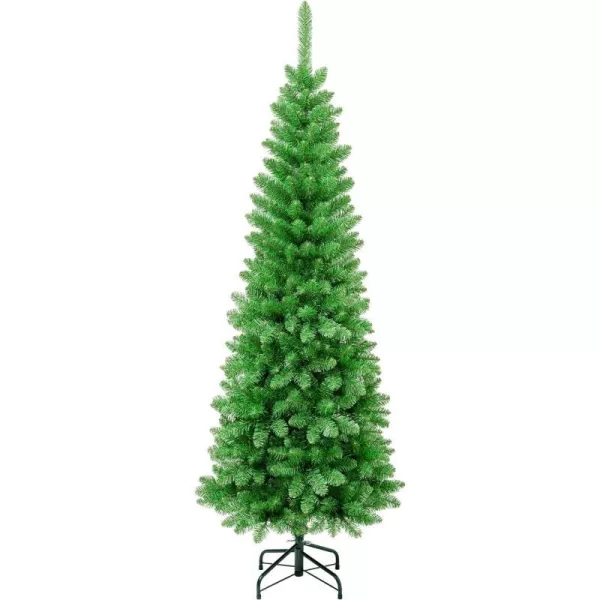 National Tree Company First Traditions Rowan Pencil Slim Christmas Tree 6 ftNational Tree Company First Traditions Rowan Pencil Slim Christmas Tree 6 ft