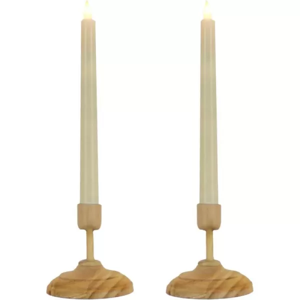 National Tree Company HGTV Home Collection 2 Heritage Flameless LED Window Candles with Remote NaturalNational Tree Company HGTV Home Collection 2 Heritage Flameless LED Window Candles with Remote Natural