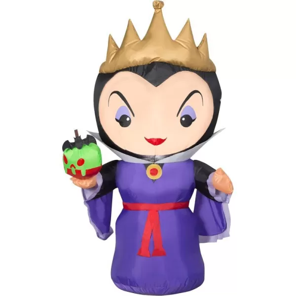 National Tree Company Inflatable Decoration Black Disney Evil Queen Self Inflating Plug in Halloween Collection 42 InchesNational Tree Company Inflatable Decoration Black Disney Evil Queen Self Inflating Plug in Halloween Collection 42 Inches