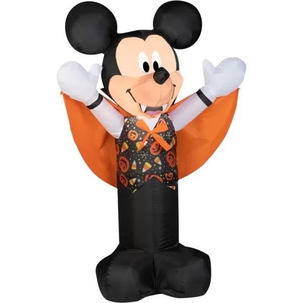 National Tree Company Inflatable Decoration Black Vampire Mickey Mouse Self Inflating Plug in Halloween Collection 42 InchesNational Tree Company Inflatable Decoration Black Vampire Mickey Mouse Self Inflating Plug in Halloween Collection 42 Inches