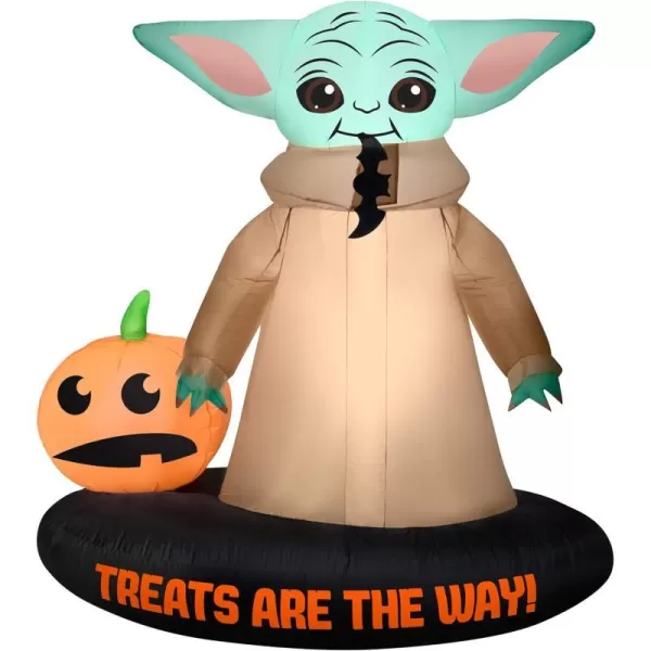 National Tree Company Inflatable Decoration Green Mandalorian Self Inflating Plug in Halloween Collection 78 InchesNational Tree Company Inflatable Decoration Green Mandalorian Self Inflating Plug in Halloween Collection 78 Inches