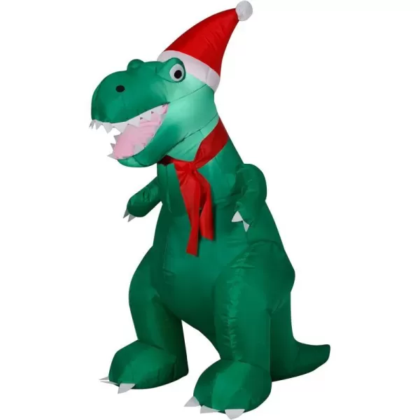 National Tree Company Inflatable Tyrannosaurus Rex LED Lights Plug in Christmas Collection 42 InchesNational Tree Company Inflatable Tyrannosaurus Rex LED Lights Plug in Christmas Collection 42 Inches