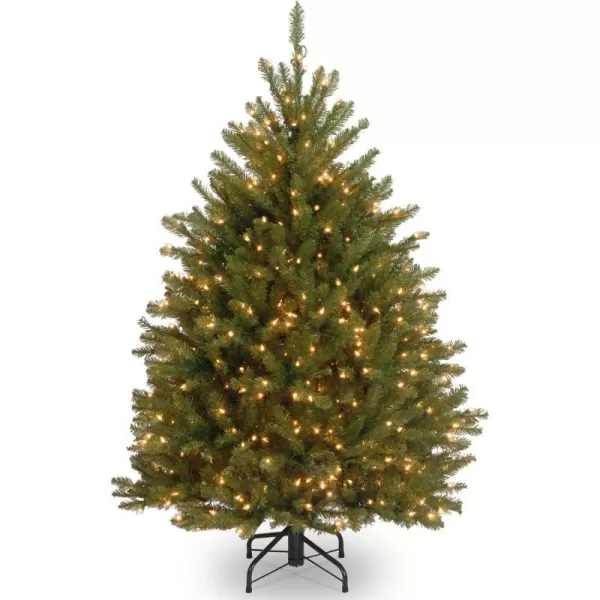 National Tree Company PreLit Artificial Mini Christmas Tree Green Dunhill Fir White Lights Includes Stand 45 FeetNational Tree Company PreLit Artificial Mini Christmas Tree Green Dunhill Fir White Lights Includes Stand 45 Feet