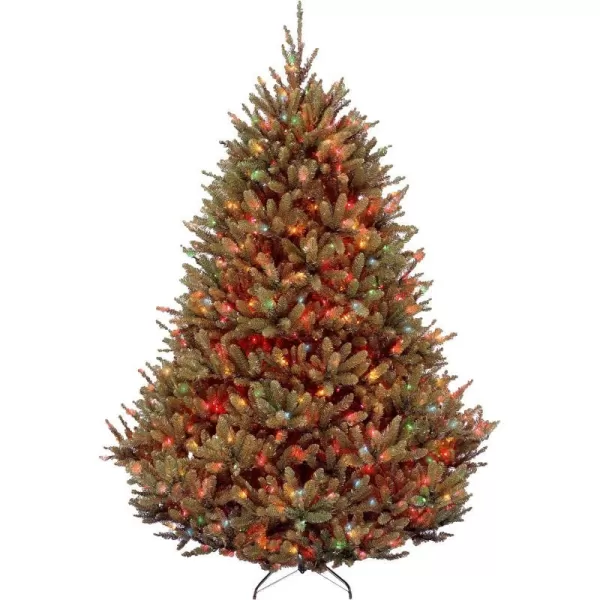 National Tree Company Prelit Artificial Christmas Tree  Includes Prestrung MultiColor Lights and Stand  Fraser Fir  75 ftNational Tree Company Prelit Artificial Christmas Tree  Includes Prestrung MultiColor Lights and Stand  Fraser Fir  75 ft