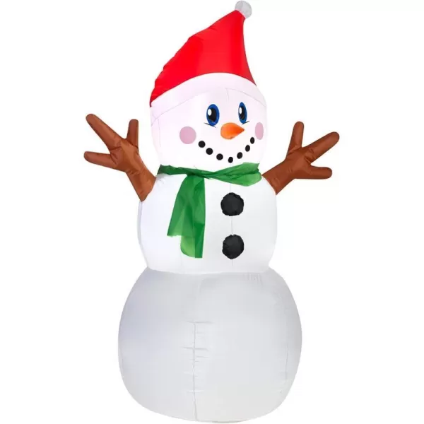 National Tree Company Snowman Inflatable 4 ft WhiteNational Tree Company Snowman Inflatable 4 ft White