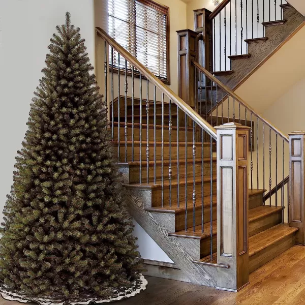 imageNational Tree Company Artificial Giant Christmas Tree Green North Valley Spruce Includes Stand 16 Feet