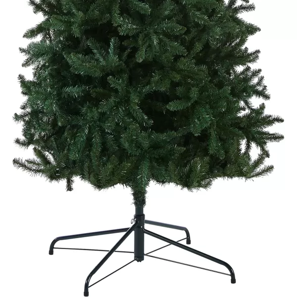 imageNational Tree Company Artificial Slim Christmas Tree Green Kingswood Fir Includes Stand 14 Feet