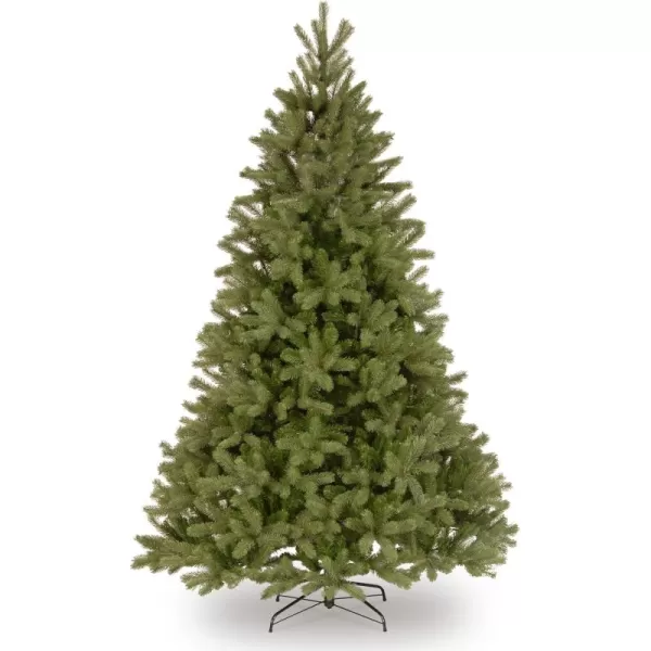 imageNational Tree Company Feel Real Artificial Full Downswept Christmas Tree Green Douglas Fir Includes Stand 75 Feet