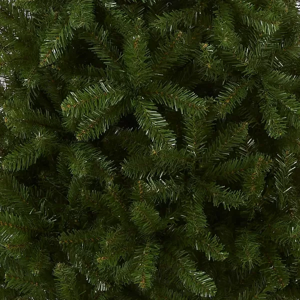 imageNational Tree Company Artificial Slim Christmas Tree Green Kingswood Fir Includes Stand 7 FeetGreen