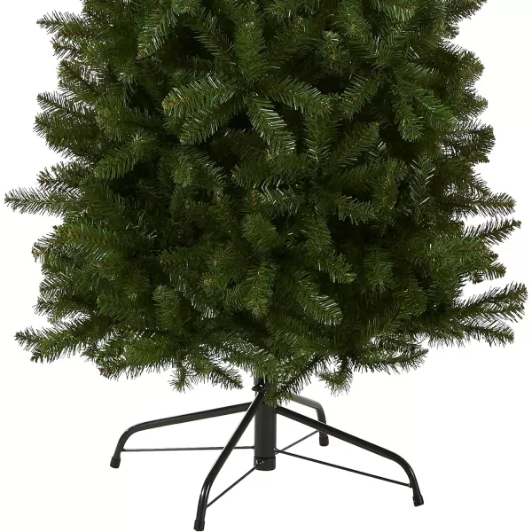 imageNational Tree Company Artificial Slim Christmas Tree Green Kingswood Fir Includes Stand 7 FeetGreen