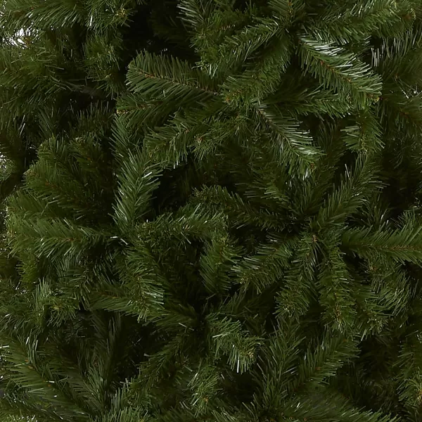 imageNational Tree Company Artificial Slim Christmas Tree Green North Valley Spruce Includes Stand 7 Feet