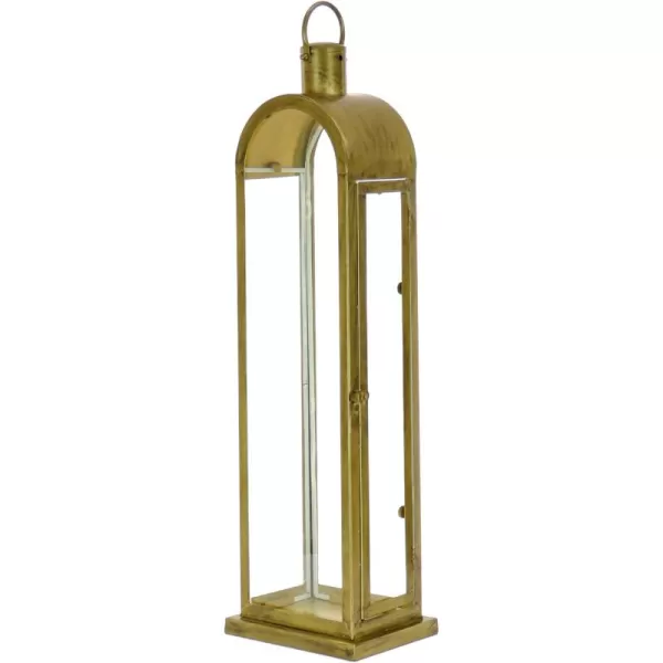 imageHGTV Home Collection Arched Candle Lantern Christmas Themed Home Decor Large Antique Bronze 28 in