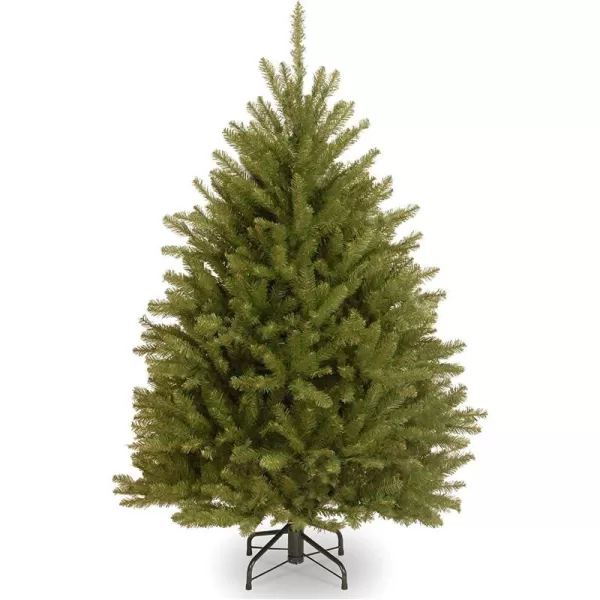 imageNational Tree Company Artificial Christmas Tree  Includes Stand  Dunhill Fir  7 ft4 ft