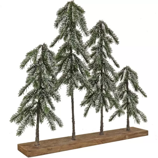 imageHGTV Home Collection Wintry Tree Decor Green 25in