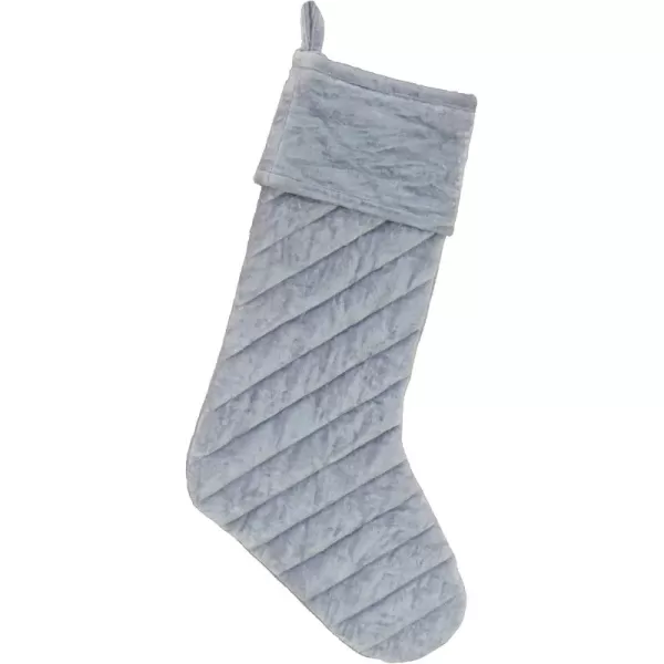 imageNational Tree Company DD94TDS1243SL Stocking Silver