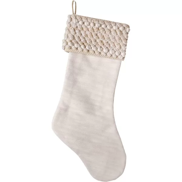 imageNational Tree Company HGT93CSG25043A Stocking Ivory