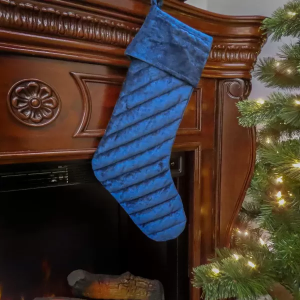 imageNational Tree Company DD94TDS1243BL Stocking Blue