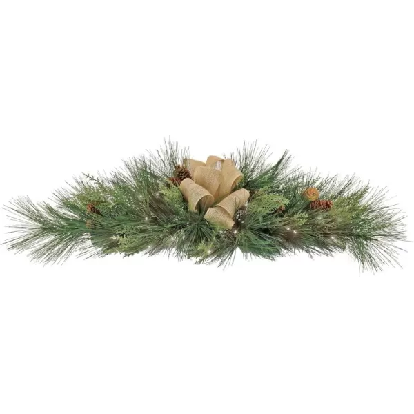 imageNational Tree Company HGTBX6330036MB Decorative Artificial Swag Green