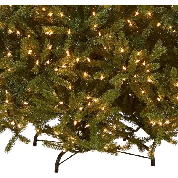 imageNational Tree Company Feel Real Prelit Artificial Christmas Tree  Includes Prestrung White Lights and Stand  Jersey Fraser Fir  65 ft75 ft