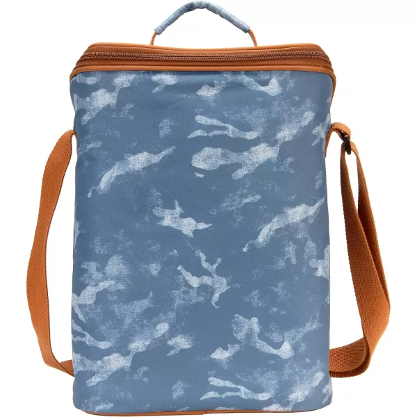 imageNational Outdoor Living Blue Camouflage Wine Tote Cooler Bag