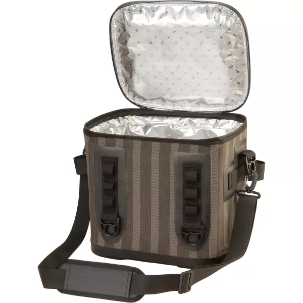 imageNational Outdoor Living Brown Stripe Soft Cooler Tote