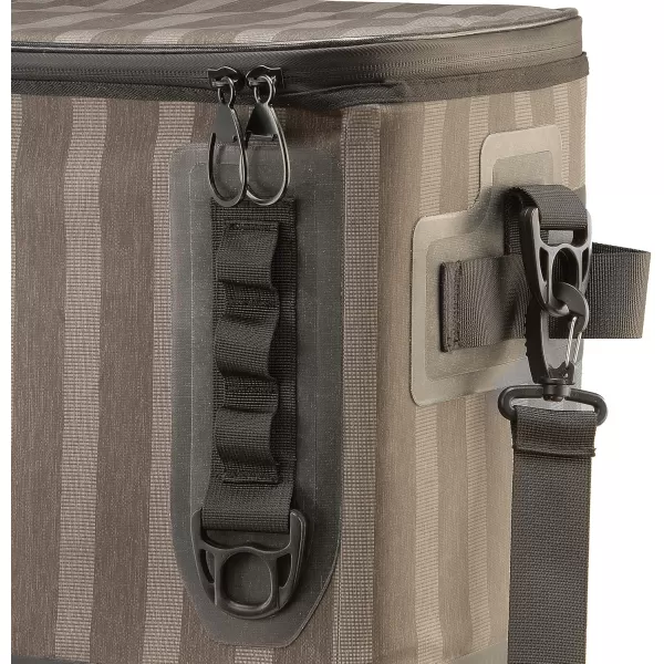 imageNational Outdoor Living Brown Stripe Soft Cooler Tote