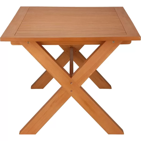 imageNational Outdoor Living Eucalyptus Wood Patio Picnic Style Table