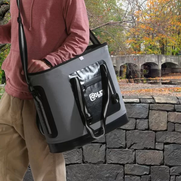 imageNational Outdoor Living Solid Grey Soft Sided Cooler Bag