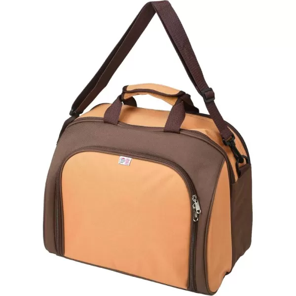 imageNational Outdoor Living Two Tone Brown Picnic Cooler for Four