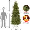 imageNational Tree Company Artificial Christmas Tree  Fraser Fir Slim  9 ft