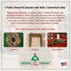 imageNational Tree Company Artificial Slim Christmas Tree Green Dunhill Fir Includes Stand 65 Feet9ft