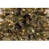 imageNational Tree Foot Glittery Bristle Slim Pine Tree 65 ftGreen