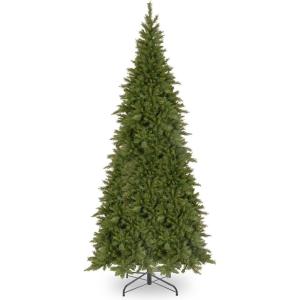 imageNational Tree Company Artificial Giant Slim Christmas Tree Green Tiffany Fir Includes Stand 16 Feet