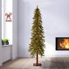 imageNational Tree Company Artificial Christmas Tree  Includes Stand  Hickory Cedar  3 ft5ft 11in