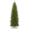 imageNational Tree Company Artificial Slim Christmas Tree Green North Valley Spruce Includes Stand 9 Feet