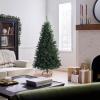 imageNational Tree Company Artificial Full Christmas Tree Green North Valley Spruce Includes Stand 6 Feet