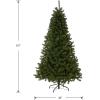 imageNational Tree Company Artificial Full Christmas Tree Green North Valley Spruce Includes Stand 6 Feet