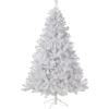 imageNational Tree Company Artificial Christmas Tree  Includes Stand  White With Silver Glitter  Winchester White Pine  75 ft