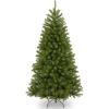 imageNational Tree Company Artificial Full Christmas Tree Green North Valley Spruce Includes Stand 6 Feet