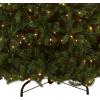 imageNational Tree Company Prelit Feel Real Artificial Giant Downswept Christmas Tree Green Douglas Fir Dual Color LED Lights 10 feet1ft 6in